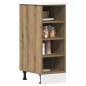 vidaXL Unterschrank Artisan-Eiche 30x44,5x81,5 cm Holzwerkstoff vidaXL Unterschrank Artisan-Eiche 30x44,5x81,5 cm Holzwerkstoff