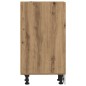 vidaXL Unterschrank Artisan-Eiche 30x44,5x81,5 cm Holzwerkstoff vidaXL Unterschrank Artisan-Eiche 30x44,5x81,5 cm Holzwerkstoff