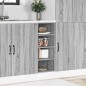 vidaXL Unterschrank Grau Sonoma 30x44,5x81,5 cm Holzwerkstoff vidaXL Unterschrank Grau Sonoma 30x44,5x81,5 cm Holzwerkstoff