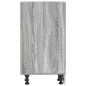 vidaXL Unterschrank Grau Sonoma 30x44,5x81,5 cm Holzwerkstoff vidaXL Unterschrank Grau Sonoma 30x44,5x81,5 cm Holzwerkstoff
