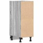 vidaXL Unterschrank Grau Sonoma 30x44,5x81,5 cm Holzwerkstoff vidaXL Unterschrank Grau Sonoma 30x44,5x81,5 cm Holzwerkstoff