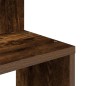 vidaXL Wand-Eckregal Räuchereiche 32x32x127,5 cm Holzwerkstoff vidaXL Wand-Eckregal Räuchereiche 32x32x127,5 cm Holzwerkstoff