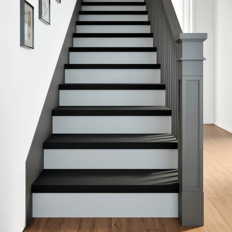 vidaXL Treppenstufen 4 Stk. Dunkelbraun 80x25x2 cm Massivholz Eiche vidaXL Treppenstufen 4 Stk. Dunkelbraun 80x25x2 cm Massivholz Eiche