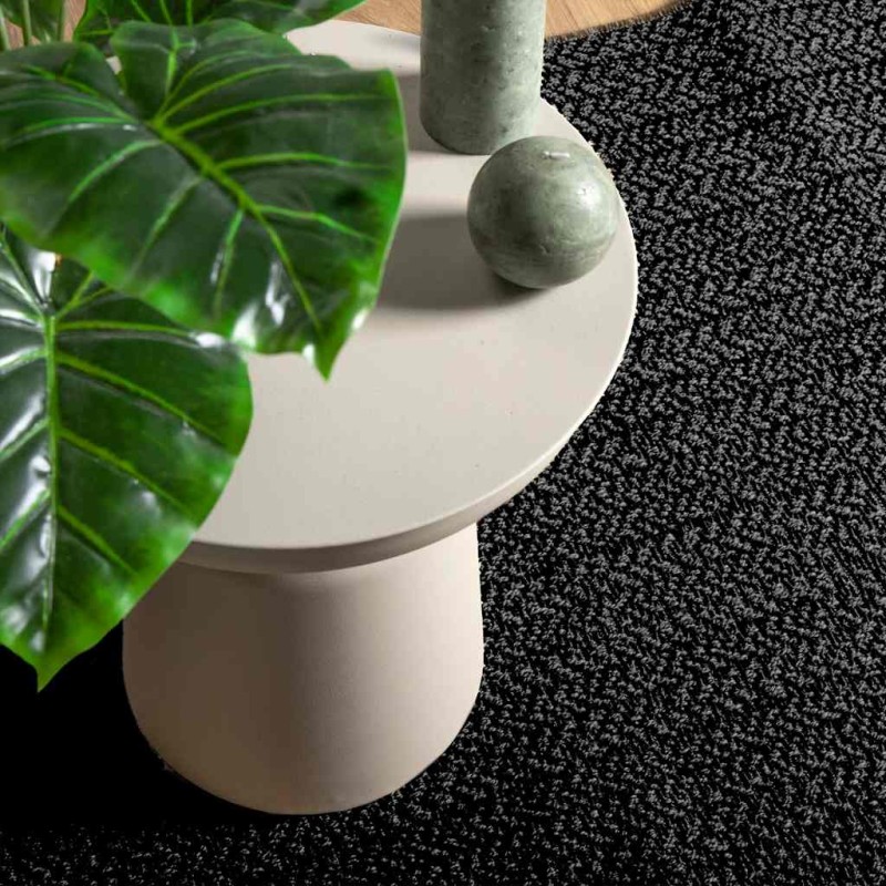 vidaXL Teppich ZIZUR Anthrazit 100x200cm Jute-Optik Indoor und Outdoor vidaXL Teppich ZIZUR Anthrazit 100x200cm Jute-Optik Indoor und Outdoor