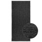 vidaXL Teppich ZIZUR Anthrazit 100x200cm Jute-Optik Indoor und Outdoor vidaXL Teppich ZIZUR Anthrazit 100x200cm Jute-Optik Indoor und Outdoor