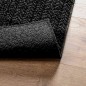 vidaXL Teppich ZIZUR Anthrazit 100x200cm Jute-Optik Indoor und Outdoor vidaXL Teppich ZIZUR Anthrazit 100x200cm Jute-Optik Indoor und Outdoor