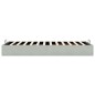 vidaXL Ottoman-Bett ohne Matratze Hellgrau 80x200 cm Samt vidaXL Ottoman-Bett ohne Matratze Hellgrau 80x200 cm Samt