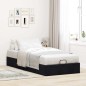 vidaXL Ottoman-Bett ohne Matratze Schwarz 80x200 cm Samt vidaXL Ottoman-Bett ohne Matratze Schwarz 80x200 cm Samt