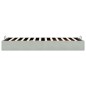 vidaXL Ottoman-Bett ohne Matratze Hellgrau 90x190 cm Samt vidaXL Ottoman-Bett ohne Matratze Hellgrau 90x190 cm Samt