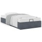 vidaXL Ottoman-Bett ohne Matratze Dunkelgrau 90x200 cm Samt vidaXL Ottoman-Bett ohne Matratze Dunkelgrau 90x200 cm Samt