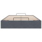 vidaXL Ottoman-Bett ohne Matratze Dunkelgrau 120x190 cm Samt vidaXL Ottoman-Bett ohne Matratze Dunkelgrau 120x190 cm Samt