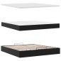 vidaXL Ottoman-Bett mit Matratzen Schwarz 200x200 cm Kunstleder vidaXL Ottoman-Bett mit Matratzen Schwarz 200x200 cm Kunstleder
