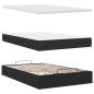 vidaXL Ottoman-Bett mit Matratze & LEDs Schwarz 120x190 cm Kunstleder vidaXL Ottoman-Bett mit Matratze & LEDs Schwarz 120x190 cm Kunstleder