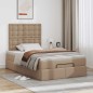 vidaXL Ottoman-Bett mit Matratze & LEDs 120x200cm Kunstleder vidaXL Ottoman-Bett mit Matratze & LEDs 120x200cm Kunstleder