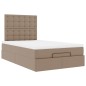 vidaXL Ottoman-Bett mit Matratze & LEDs 120x200cm Kunstleder vidaXL Ottoman-Bett mit Matratze & LEDs 120x200cm Kunstleder