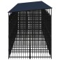 vidaXL Outdoor-Hundezwinger mit Dach Stahl 16,59 m² vidaXL Outdoor-Hundezwinger mit Dach Stahl 16,59 m²