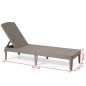 Keter Sonnenliege Jaipur Cappuccino-Braun 235163 Keter Sonnenliege Jaipur Cappuccino-Braun 235163