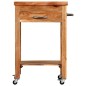 vidaXL Servierwagen 58x58x89 cm Massivholz Akazie vidaXL Servierwagen 58x58x89 cm Massivholz Akazie