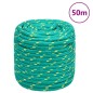 vidaXL Bootsseil Grün 18 mm 50 m Polypropylen vidaXL Bootsseil Grün 18 mm 50 m Polypropylen