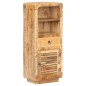 vidaXL Highboard 45x32x110 cm Raues Mangoholz vidaXL Highboard 45x32x110 cm Raues Mangoholz