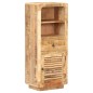 vidaXL Highboard 45x32x110 cm Raues Mangoholz vidaXL Highboard 45x32x110 cm Raues Mangoholz