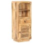 vidaXL Highboard 45x32x110 cm Raues Mangoholz vidaXL Highboard 45x32x110 cm Raues Mangoholz