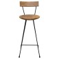vidaXL Barhocker 2 Stk. Massivholz Teak vidaXL Barhocker 2 Stk. Massivholz Teak