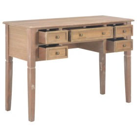 vidaXL Schreibtisch Braun 109,5 x 45 x 77,5 cm Holz