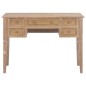 vidaXL Schreibtisch Braun 109,5 x 45 x 77,5 cm Holz vidaXL Schreibtisch Braun 109,5 x 45 x 77,5 cm Holz