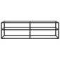 vidaXL TV-Schrank Schwarz mit Hartglas 140x40x40 cm vidaXL TV-Schrank Schwarz mit Hartglas 140x40x40 cm