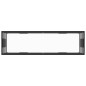 vidaXL TV-Schrank Schwarz mit Hartglas 140x40x40 cm vidaXL TV-Schrank Schwarz mit Hartglas 140x40x40 cm