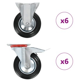 vidaXL 12 Stk. Rollen 160 mm