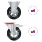 vidaXL 12 Stk. Rollen 160 mm vidaXL 12 Stk. Rollen 160 mm