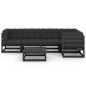 vidaXL 6-tlg. Garten-Lounge-Set mit Kissen Kiefer Massivholz vidaXL 6-tlg. Garten-Lounge-Set mit Kissen Kiefer Massivholz