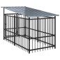 vidaXL Outdoor-Hundezwinger mit Dach Stahl 15,02 m² vidaXL Outdoor-Hundezwinger mit Dach Stahl 15,02 m²