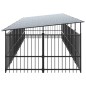 vidaXL Outdoor-Hundezwinger mit Dach Stahl 11,26 m² vidaXL Outdoor-Hundezwinger mit Dach Stahl 11,26 m²