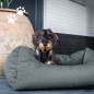 Madison Outdoor-Hundebett Manchester 80x67x22 cm Grau Madison Outdoor-Hundebett Manchester 80x67x22 cm Grau