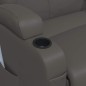 vidaXL Massage-Schaukelsessel Anthrazit Kunstleder vidaXL Massage-Schaukelsessel Anthrazit Kunstleder