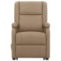vidaXL Massagesessel mit Aufstehhilfe Cappuccino-Braun Kunstleder vidaXL Massagesessel mit Aufstehhilfe Cappuccino-Braun Kunstleder