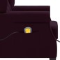 vidaXL Massagesessel mit Hocker Lila Stoff vidaXL Massagesessel mit Hocker Lila Stoff