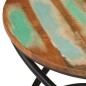 vidaXL Couchtisch Ø50x40 cm Altholz Massiv und Stahl vidaXL Couchtisch Ø50x40 cm Altholz Massiv und Stahl