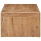 vidaXL Couchtisch 110x55x35 cm Massivholz Akazie vidaXL Couchtisch 110x55x35 cm Massivholz Akazie