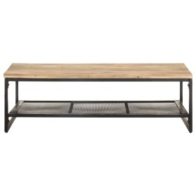 vidaXL Couchtisch 110x60x35 cm Mango Massivholz