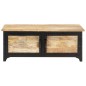 vidaXL Couchtisch 90 x 50 x 35 cm Mango-Massivholz vidaXL Couchtisch 90 x 50 x 35 cm Mango-Massivholz