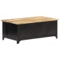 vidaXL Couchtisch 90 x 50 x 35 cm Mango-Massivholz vidaXL Couchtisch 90 x 50 x 35 cm Mango-Massivholz