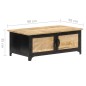 vidaXL Couchtisch 90 x 50 x 35 cm Mango-Massivholz vidaXL Couchtisch 90 x 50 x 35 cm Mango-Massivholz