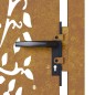 vidaXL Gartentor 105x80 cm Cortenstahl Baum-Design vidaXL Gartentor 105x80 cm Cortenstahl Baum-Design