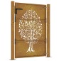 vidaXL Gartentor 105x130 cm Cortenstahl Baum-Design vidaXL Gartentor 105x130 cm Cortenstahl Baum-Design