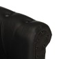 vidaXL Sessel Schwarz Echtes Ziegenleder vidaXL Sessel Schwarz Echtes Ziegenleder