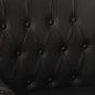 vidaXL Sessel Schwarz Echtes Ziegenleder vidaXL Sessel Schwarz Echtes Ziegenleder